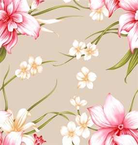 精美花卉背景图源文件